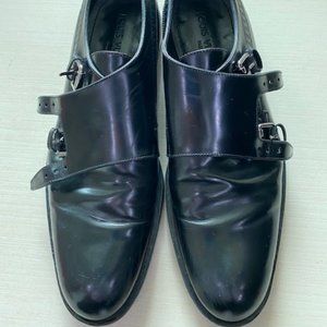 Louis Vuitton Men's  double monk strap loafers
